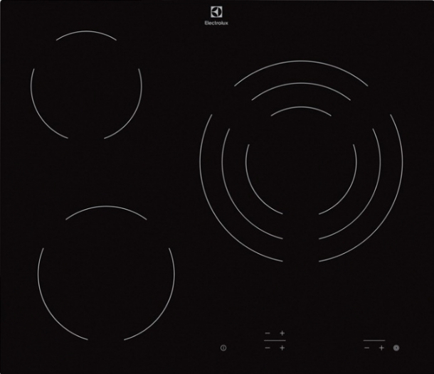 Варочная поверхность электрическая Electrolux EHF6232FOK черный